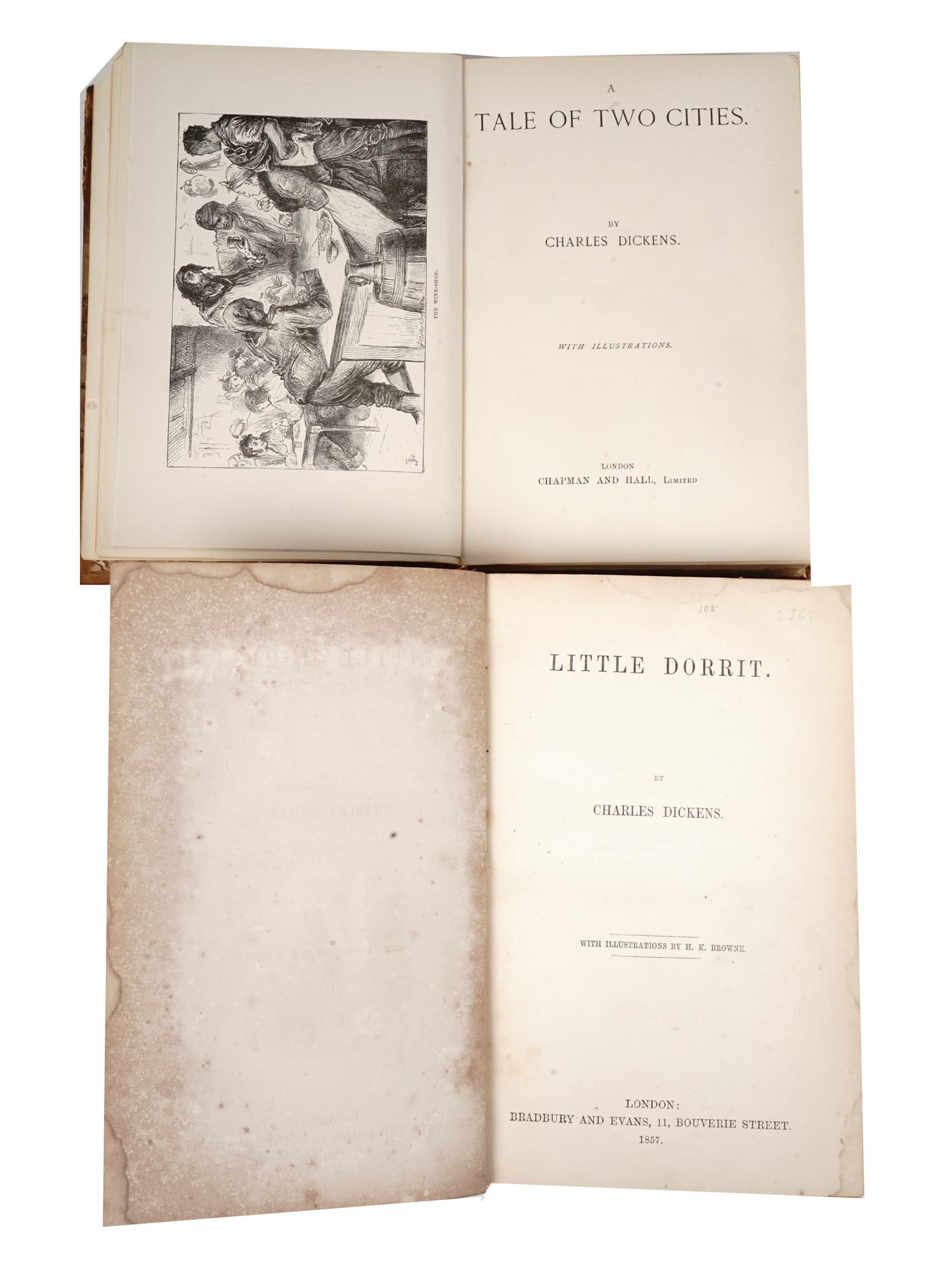 ANTIQUE CHARLES DICKENS BOOK EDITIONS PIC-8